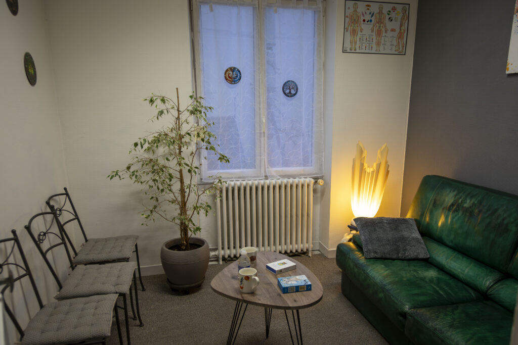coin bien-être pour l'attente ou les ateliers